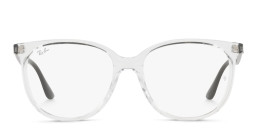 Ray-Ban Square Eyeglasses in Transparent – Product Photo 1
