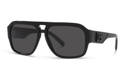Dolce & Gabbana Pilot Sunglasses in Black – Product Photo 3