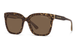 Michael Kors Oversized Square Sunglasses in Brown – Product Photo 2