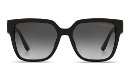 Michael Kors Karlie Square Sunglasses in Black/Dark Grey Gradient – Product Photo 1