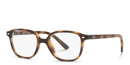 Ray-Ban Junior Kids Square Eyeglasses in Havana – Product Photo 2