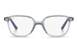 Ray-Ban Junior Kids Square Eyeglasses in Blue – Product Photo 1