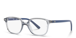 Ray-Ban Junior Kids Square Eyeglasses in Blue – Product Photo 2
