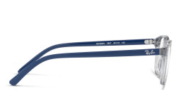 Ray-Ban Junior Kids Square Eyeglasses in Blue – Product Photo 3