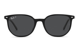 Shop Ray-Ban Elliot Unisex Square Sunglasses in Black online.
