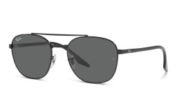 Ray-Ban Unisex Square Sunglasses in Black – Product Photo 3