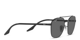 Ray-Ban Unisex Square Sunglasses in Black – Product Photo 5
