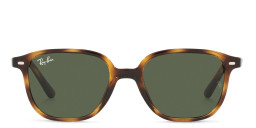 Ray-Ban Junior Kids Square Sunglasses in Havana/Dark Green – Product Photo 2