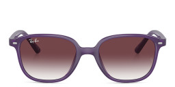 Ray-Ban Junior Kids Square Sunglasses in Purple/Grey Gradient Violet – Product Photo 4