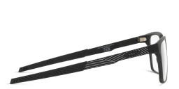 Oakley Dehaven Wide Rectangle Eyeglasses in Satin Black – Product Photo 3
