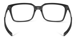 Shop Oakley Dehaven Wide Rectangle Eyeglasses in Satin Black online.