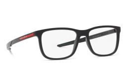 Prada Linea Rossa Pillow Eyeglasses in Black – Product Photo 4