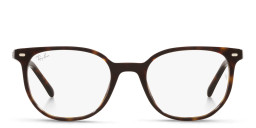 Shop Ray-Ban Unisex Irregular Eyeglasses in Havana online.