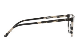 Shop Ray-Ban Elliot Unisex Irregular Eyeglasses in Grey Havana online.