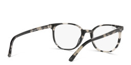 Shop Ray-Ban Elliot Unisex Irregular Eyeglasses in Grey Havana online.