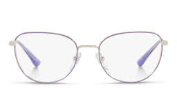 Shop Vogue Eyewear Cat-Eye Eyeglasses in Purple online.
