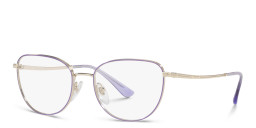 Shop Vogue Eyewear Cat-Eye Eyeglasses in Purple online.