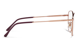 Vogue Eyewear Cat-Eye Eyeglasses in Rose Gold – Product Photo 3