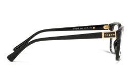 Vogue Eyewear Rectangle Eyeglasses in Black – Product Photo 3