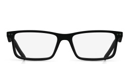 Polaroid Rectangle Eyeglasses in Black – Product Photo 1