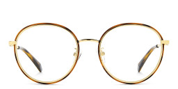 Polaroid Round Eyeglasses in Havana – Product Photo 1