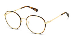 Polaroid Round Eyeglasses in Havana – Product Photo 2