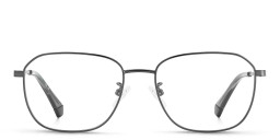 Polaroid Rectangle Eyeglasses in Gunmetal – Product Photo 1