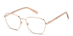 Fossil Square Eyeglasses in Rose Gold – Product Photo 2