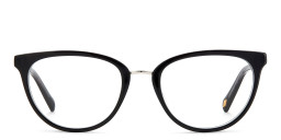 Shop Fossil Round Eyeglasses in Black online.