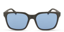 Lacoste Rectangle Sunglasses in Black/solid blue – Product Photo 1