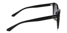 تسوق نظارات شمسية مربّعة كالفين كلاين بلون أسود أونلاين.