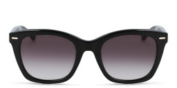 Shop Calvin Klein Square Sunglasses in Black online.