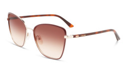 Calvin Klein Cat-Eye Sunglasses in Brown – Product Photo 2