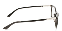 Calvin Klein Rectangle Eyeglasses in Black – Product Photo 3