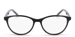 DKNY Round Eyeglasses in Black – Product Photo 1