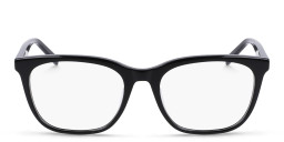 Shop DKNY Rectangle Eyeglasses in Black online.