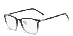 Pure Square Eyeglasses in Black – Product Photo 2