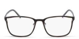 Shop Pure Square Eyeglasses in Brown online.