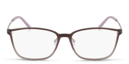 Shop Pure Square Eyeglasses in Brown online.