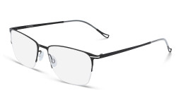 Pure Rectangle Eyeglasses in Black – Product Photo 2