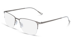 Shop Pure Rectangle Eyeglasses in Silver online.