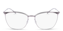 Pure Cat-Eye Eyeglasses in Silver – Product Photo 1
