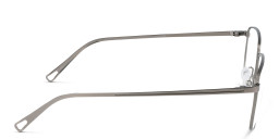 Shop Pure Rectangle Eyeglasses in Silver online.