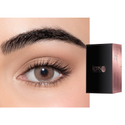 Shop Lensme Monthly Color Contact Lenses - Cortado in Cortado online.