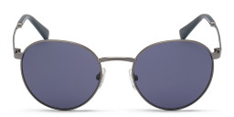 Shop Guess Round Sunglasses in Gunmetal online.