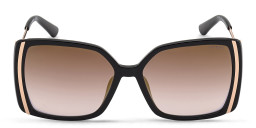 Guess Oversized Square Sunglasses in Black – Product Photo 1