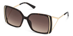 Guess Oversized Square Sunglasses in Havana – Product Photo 2