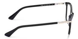 Guess Square Eyeglasses in Black – Product Photo 3