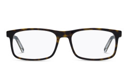 Hugo Boss Rectangle Eyeglasses in Havana – Product Photo 1