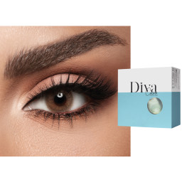 Shop DIVA Monthly Color Contact Lenses - Lava in Lava online.